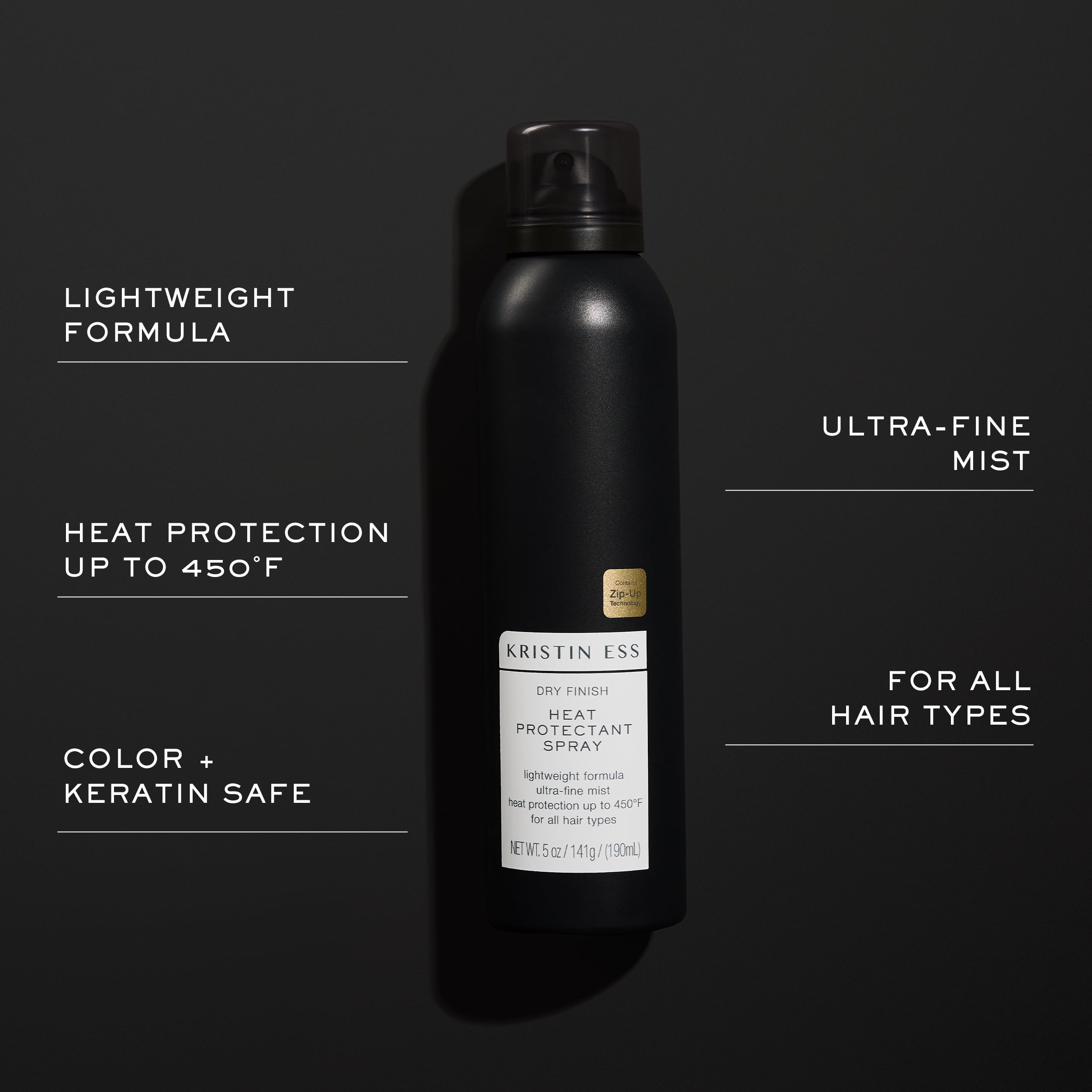 Kristin Ess Dry Finish Heat Protectant Spray 4 oz