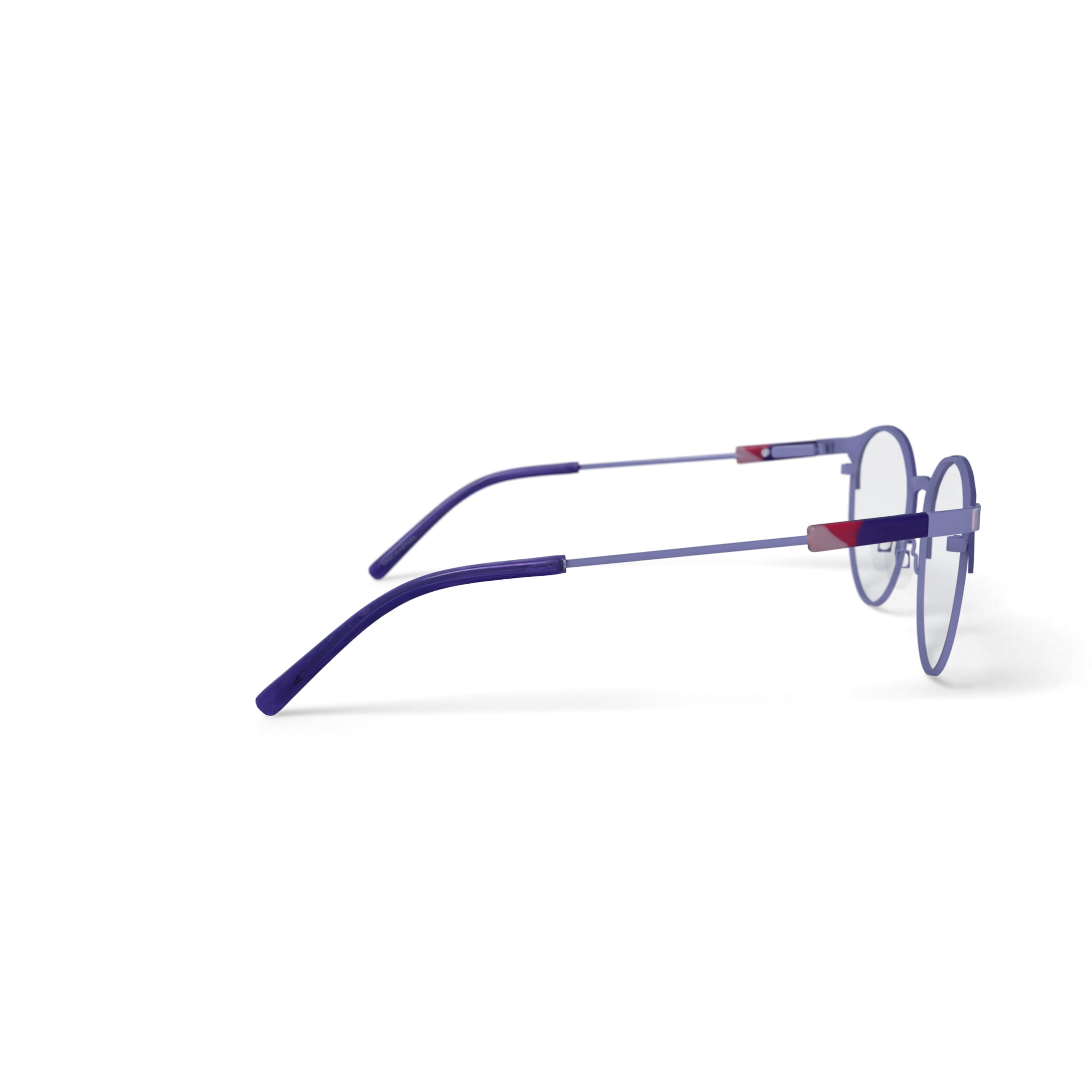 Walmart Women's Azariah Round Prescription Eyeglasses with Case, Purple