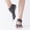 Dark gray, variant on Women Five Toe Backless Pilates Socks Non-Slip Fitness Workout Yoga Socks Ladies Breathable Sports Ballet Dance Slippers for Gym