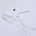 thumbnail image 6 of Gvdentm Polos Shirts for Men Men's Polo Shirts Long Sleeve Slim Fit Workout Shirts G08-White,XL, 6 of 8