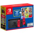 thumbnail image 1 of Boîte Ouverte - Nintendo Switch Mario Choisissez une Console avec Joy-Con Rouge, 1 of 7