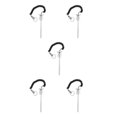 thumbnail image 1 of Justharion Magnetic Weight Stack Pin with Pull Rope Replacement Parts Silver 8x125mm 5Set, 1 of 6