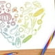 thumbnail image 4 of Methold 16 lápices de colores de colores del arcoíris fáciles de limpiar y para entusiastas de la pintura pinturas, 4 of 6
