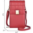 thumbnail image 2 of Small Crossbody Bags for Women Cell Phone Purses Leather Shoulder Bag Crossbody Purses Cell Phone Case Wallet, 2 of 7