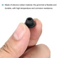 thumbnail image 4 of 10Pcs Snap Rubber Grommet Plug Mount Dia 7.5mm ID 5mm Seal Anti-Scratch for Electrical Box Cable Black, 4 of 6