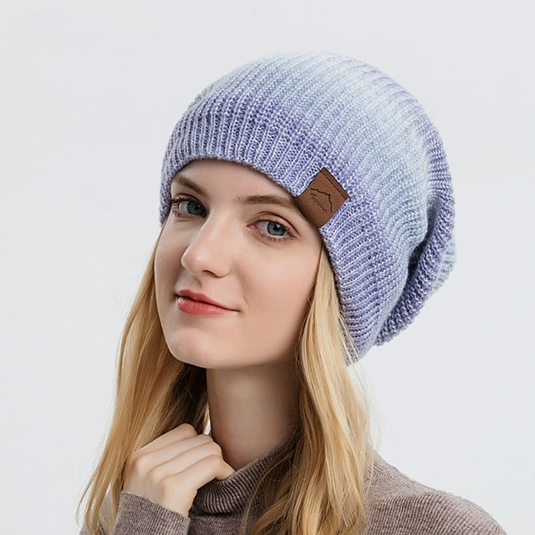 Y2K Knitting Beanie Hats