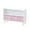 White+Pink, variant on Tcbosik Bookcase with 3 Collapsible Fabric Drawers, MDF Storage Bookshelf with Pine Legs for Home Organizer, 35.43"L x 11.02"W x 23.62"H (White+Gray)