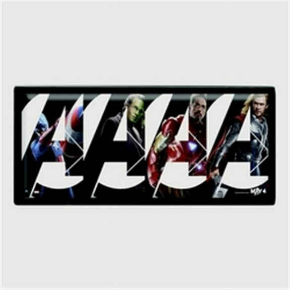 1.25 x 0.53 in. Rectangle Vibraprint Lapel Pin