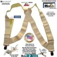 thumbnail image 2 of Hip-clip style  2" Wide Holdup Undergarment  hidden Suspenders with Patented No-slip Metal Clips, 2 of 3