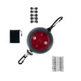 thumbnail image 1 of Cuerda de tendedero de viaje portátil Sunnimix Línea de ropa de camping ajustable 8m con Bolsa Rojo, 1 of 7