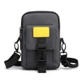 thumbnail image 1 of Bolso de mensajero para hombre, bolso de hombro de nailon para exteriores para hombre, bolso de pecho para teléfono móvil a la moda, 1 of 5