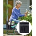 thumbnail image 1 of Garden Kneeler Tool Bag Stool Pouch Seat Storage Tote Hanging, 1 of 5
