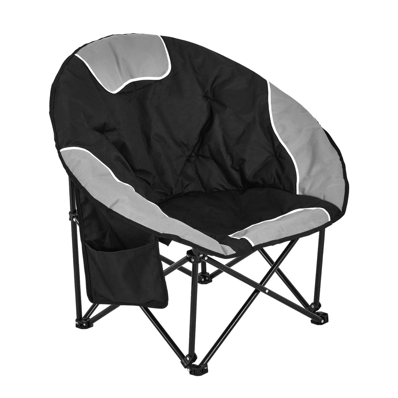 Gray Portable Outdoor Padded Moon Chair with Cup Zambia Ubuy