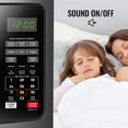 thumbnail image 4 of Toshiba 1.2 cu ft Countertop Microwave Oven in Black stainless steel, 4 of 7