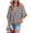 Gray, variant on Women Half Sleeve Loose Fit Top Loose Fitting Tops for Women Elbow Sleeve Tees for Women Basic Flowy Tops Solid Blouses for Women Bat Sleeve Top Casual Tunic Tops Blue 3XL