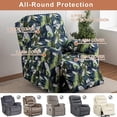 thumbnail image 4 of Recliner Slipcovers -Pieces Lazyboy Recliner Covers Recliner Couch Covers Recliner Chair Cover Non Slip Reclining Slipcovers with Storage Pockets Furniture Protector for Living Room, 4 of 6