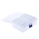 thumbnail image 1 of Caja organizadora transparente de 42 compartimentos para accesorios de joyería, bordado de diamantes y manualidades, sin adhesivos., 1 of 6