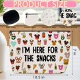 thumbnail image 2 of Set de 4 bolsas de maquillaje ZHAMEN Magic Cartoon Mouse de lino, 2 of 6