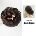 thumbnail image 1 of Extensions de Chignon en Désordre pour Femmes Perruque Synthétique Droite/bouclée Chouchous Naturels Queue de Cheval en Forme de Beignet, 1 of 5