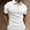 White, variant on Gspmoly Tshirts for Men, Men'S Solid Color Short Sleeved Shirt T-Shirt Short Sleeved Shirt Short Sleeved Button up Collar Shirt/Shirt Going Out Tops Holiday Gifts