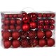 thumbnail image 1 of Estilo de vida y más 100 teilig Weihnachtskugeln Lila Weihnachtsbaumschmuck Weihnachtsbaumkugeln 100 Metallhaken Anhänger Bruchsicher Zhivalor LN-0882-3, 1 of 8