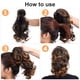 thumbnail image 2 of BRIGHTFUFU Extensión de cola de caballo, extensión de cola de caballo rizada, extensiones de cabello, pinza de cola de caballo, pelucas de cola de caballo para mujeres, 2 of 7