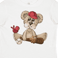 thumbnail image 4 of Inktastic Baseball Teddy Bear Boys Toddler T-Shirt, 4 of 5