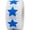 Blue, variant on Orange Star Stickers | 0.75" Inch Wide | 500 Pack