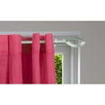 thumbnail image 3 of 2 Pack Adjustable 3/4" Single Window Curtain Rod 50" to 82" Silver, 3 of 4