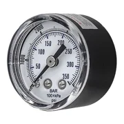 Pic Gauges Sep-102D-158R Industrial Pressure Gauge, 0 To 5,000 Psi, 1 1/2 In