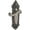 Antique Pewter, variant on Grandeur 807286 Grande Victorian Solid Brass Rose Right Handed Single Dummy Door Lever -