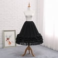 thumbnail image 3 of Vjnyvs Black Bridal Wedding Petticoat Tulle Underskirt for Women Prom Dress, 3 of 7