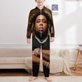 thumbnail image 2 of Rod Wave Hooded Union Suit Pajama Onesie Blanket Sleeper, 2 of 7