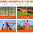 thumbnail image 5 of 7x7 ft Baseball Softball Practice Net, Portable Baseball Training Net for Hitting Batting Catching Pitching, Backstop Baseball Equipment Training Aids with Carry Bag and Strike Zone, 5 of 9