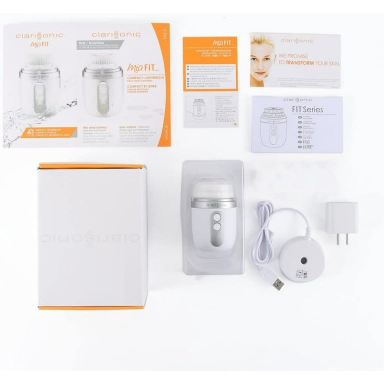 クラリソニック ミア （ホワイト） qqffhab Clarisonic Mia Fit Sonic Facial Cleansing Brush System