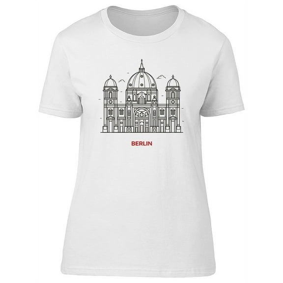 Berlin City Doodle T-Shirt Women -Image by Shutterstock, Female XX-Large