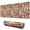 Multicolor Christmas Icon, variant on Long Mouse Pads for Desk,Multicolor Christmas Icon Pattern Desk Mats on Top Of Desks, Desk Mouse Pad Extra Large with 3mm Non-Slip Base and Stitched Edge for Gaming,Office,Work,Home 31.5x11.8in