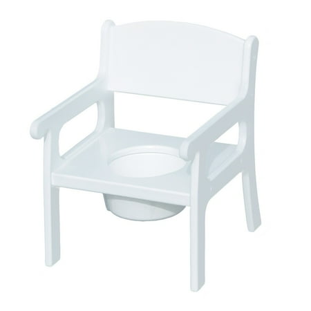 Little Colorado 027SW Handcrafted Potty Chair in Solid White