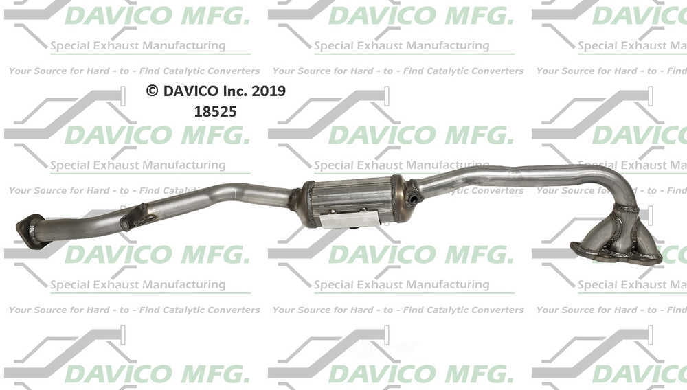 Davico Mfg 18525 Direct-Fit Catalytic Converter