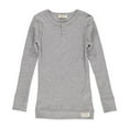 thumbnail image 3 of MarMar Ribbed Long Sleeve Henley Shirt, 3 of 11