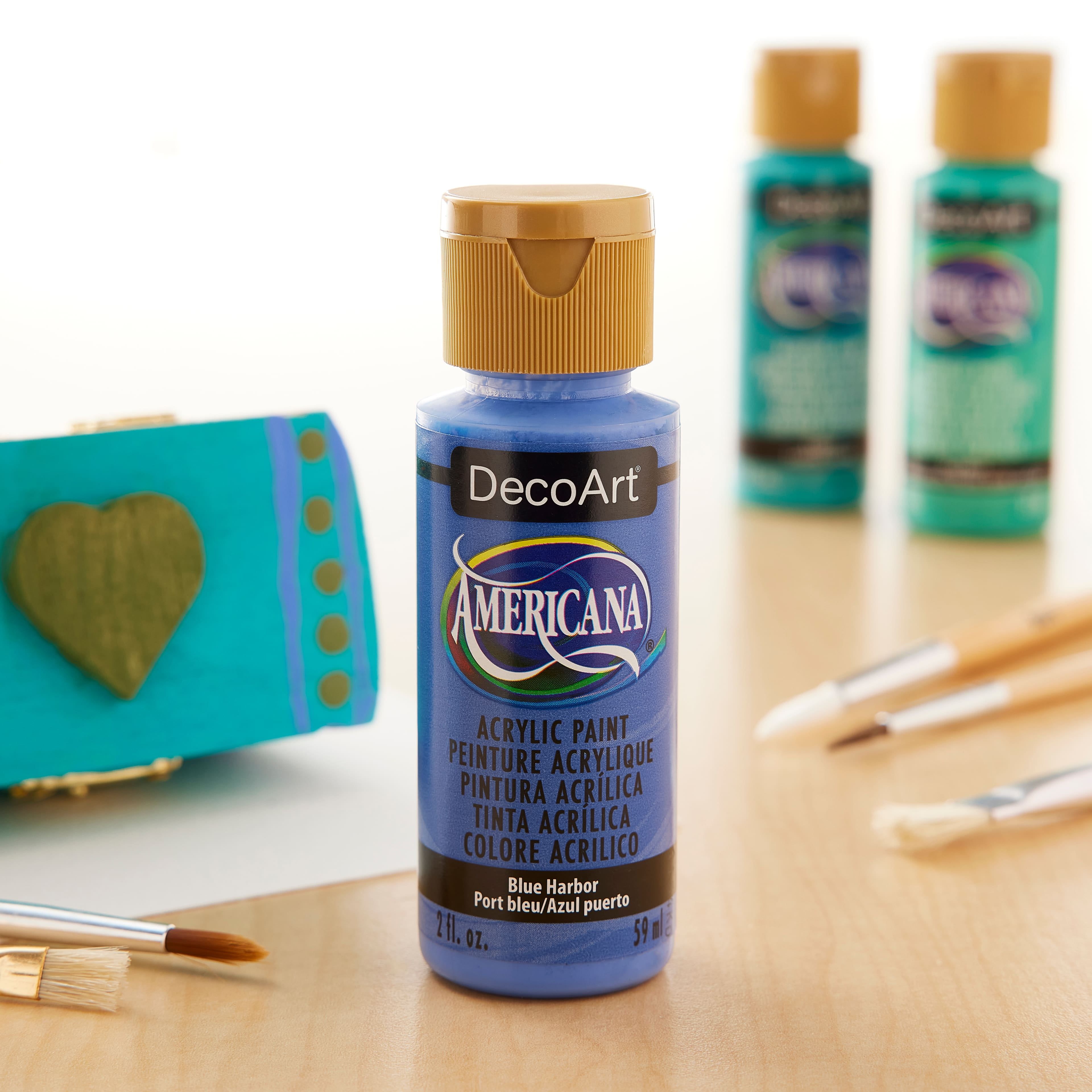 Americana Acrylic Paint, 2oz., 12 Pack