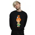 thumbnail image 2 of The Flintstones Mens Pebbles Flintstone Sweatshirt, 2 of 3