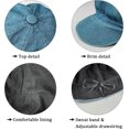 thumbnail image 3 of Newsboy Hats for Women, Vintage Baker Boy Cap Beret Style Soft & Warm Spring & Fall Fashion Accessories, 3 of 5