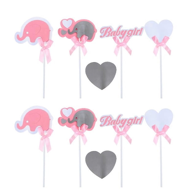 6 piezas decoración de pastel