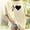 Beige, variant on Graphic Tees for Women T-Shirts Women's Oversized Heartbeat Print Short Sleeve Round Neck Casual Tee for Women Daily Comfort Fit Graphic Top Green L