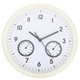 thumbnail image 1 of Digital Clock Wall Hanging Clock Household Mute Clock Plastic Hygrometer Clock, 1 of 7
