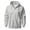 Light Gray, variant on Iaqnaocc Mens Hoodies Half Zip Pullover Casual Fashion Long Sleeve Drawstring Big and Tall Fall Winter Hoodie Sweatshirt Brown 4XL