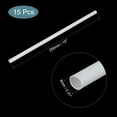 thumbnail image 2 of Uxcell 15pcs 10" Plastic Model Tube ABS Round Tube 0.31"OD White Easy Processing Architectural Model Making DIY, 2 of 5