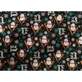 thumbnail image 4 of oneOone Cotton Poplin Black Fabric Christmas Craft Projects Decor Fabric Printed By The Yard 56 Inch Wide, 4 of 4