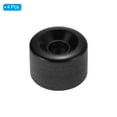 thumbnail image 3 of Uxcell 65mm 78A Soft Cruiser Wheels Street Wheels Skateboard Wheel PU Frosted, Black 4 Pack, 3 of 5